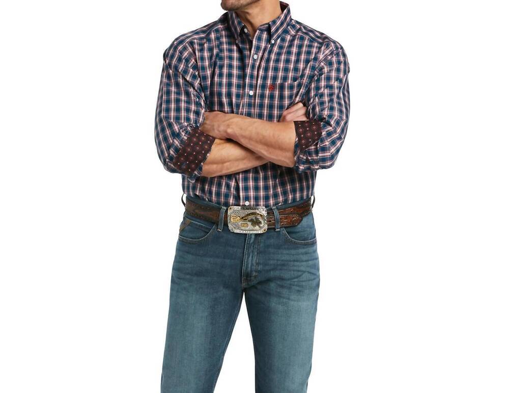 NEW ARIAT wrinkle free vero button up shirt in dream teal